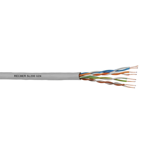 REÇBER - Reçber SL200 U24 Cat5 UTP Kablo 505001 (1 metre)