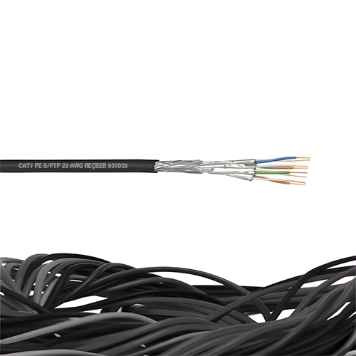 CAT7 PE S/FTP 23 AWG REÇBER 507003