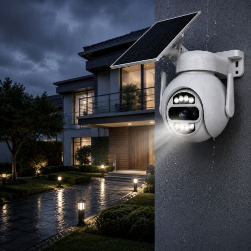 Cata Ct-4052 Solar Dış Mekan Kamera