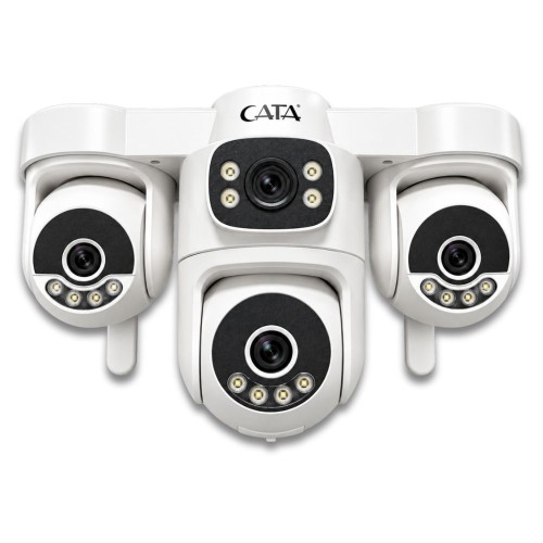 CATA - Cata Ct-4055 4 Kameralı Akıllı Dış Mekan Kamera