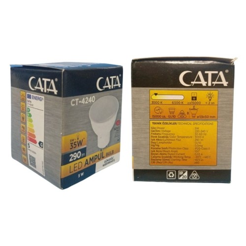 Cata Ct-4240 7W Led Gu10 Ampul /Günışığı