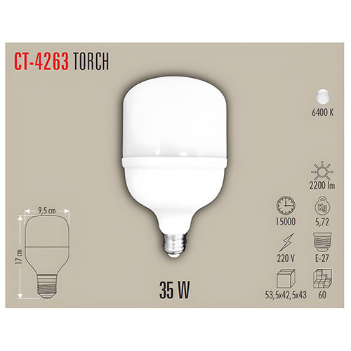 Cata Ct-4263 35W Led Ampul / Beyaz