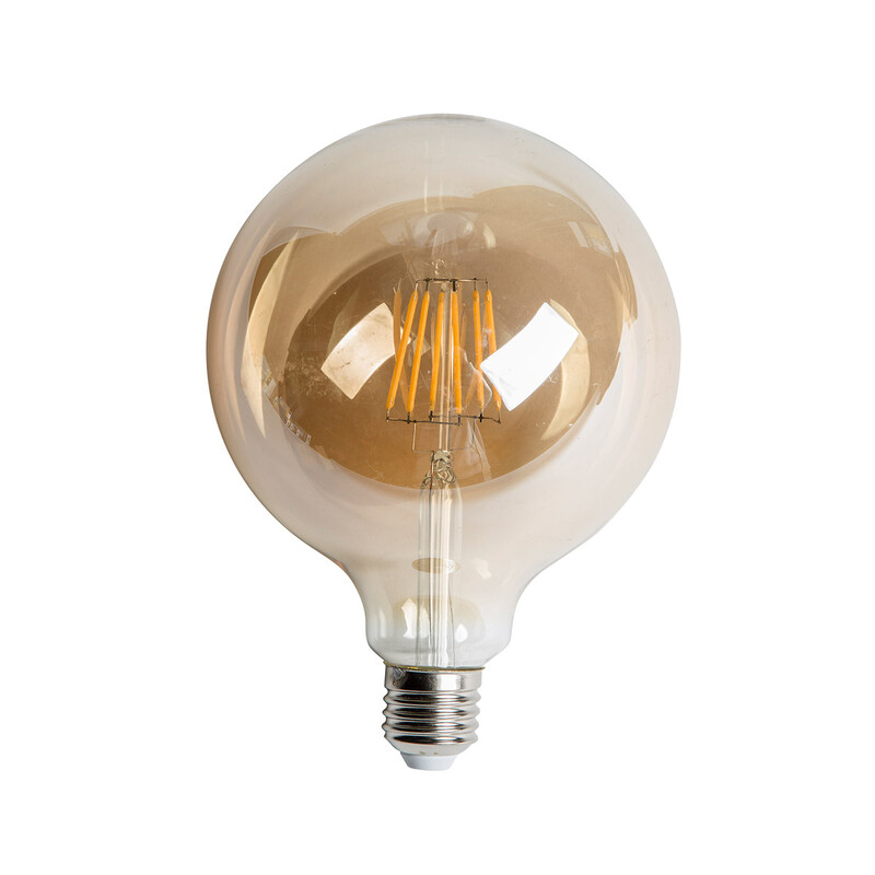 CATA - Cata Ct-4287 6W Rustik Led G125 Glop Ampul Amber