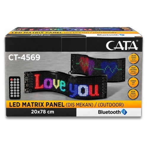 Cata Ct-4569 Led Matrix Panel 32*160 Led