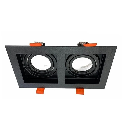 Cata Ct-5019 Pars Kare Spot (2 Li Siyah)