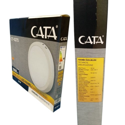 Cata Ct-5273 30W Damla Led Armatür / Günışığı