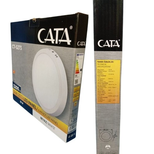 Cata Ct-5273 30W Damla Led Armatür / Beyaz