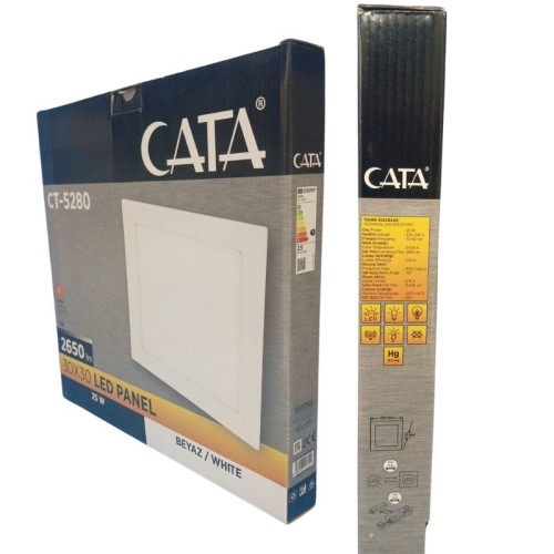 Cata Ct-5280 30*30 cm Panel Led Armatür / Beyaz