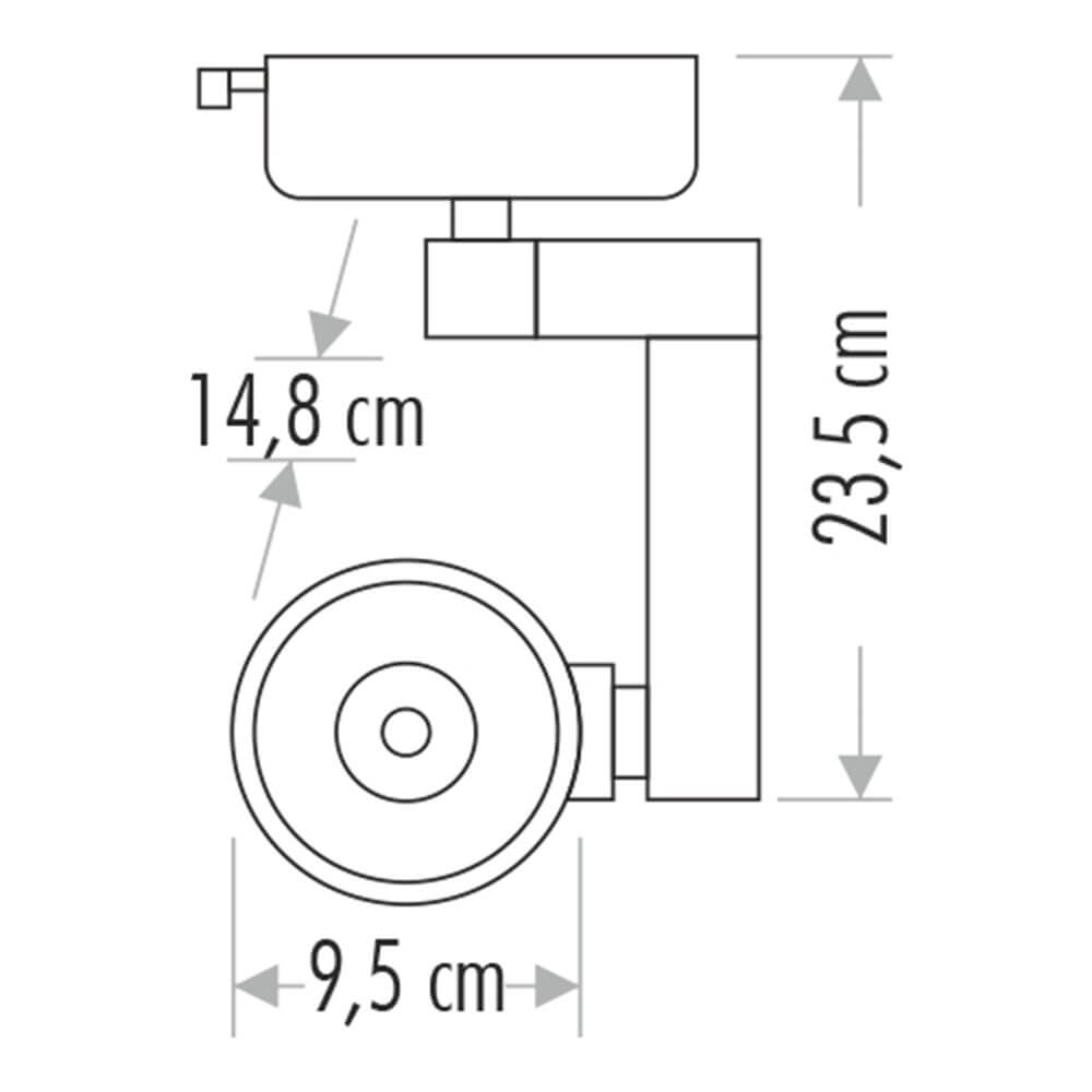 Cata Ct-5324 32W Vega Ray Tipi Armatür / Günışığı