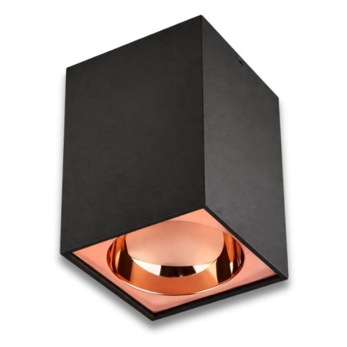 Cata Ct-5420 Bergama Sıva Üstü Armatür (Siyah-Bakır) Gu-10