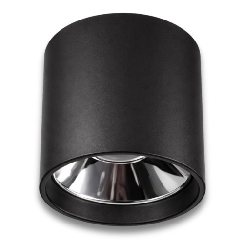 CATA - Cata Ct-5421 Foça Sıva Üstü Armatür (Siyah-Platin) Gu-10