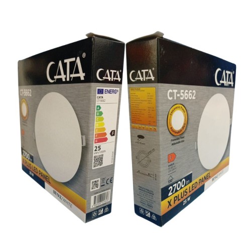 Cata Ct-5662 25W Xplus Panel Led Armatür / Beyaz