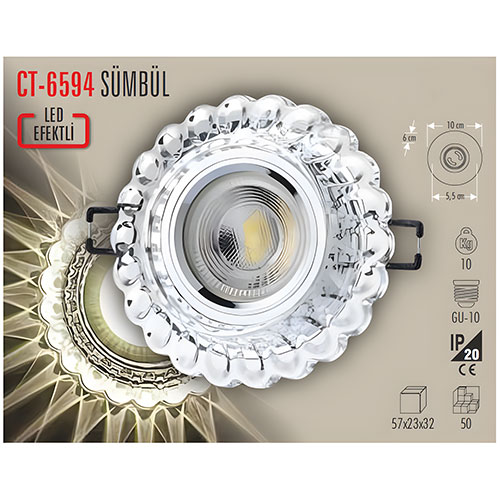 Cata Ct-6594 Kristal Spot