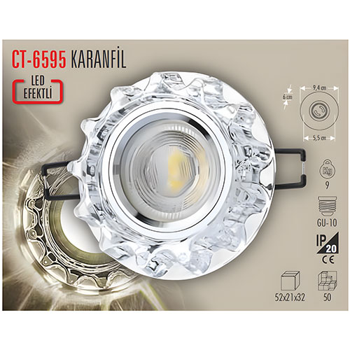 Cata Ct-6595 Kristal Spot