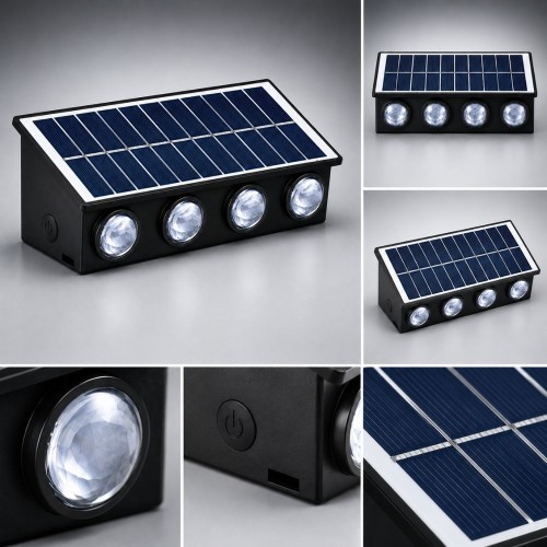 Cata Ct-8010 20W Kos Solar Led Aplik / Amber