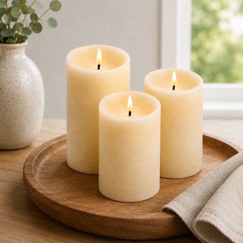 Cata Ct-8433 Prag 3 Lü Ledli Mum Set 