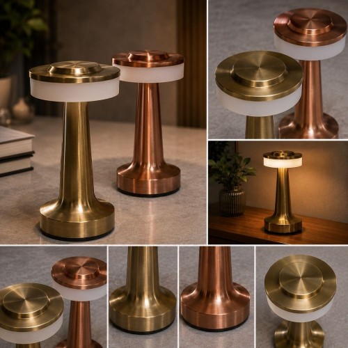 Cata CT-8435 Oslo Şarjlı Masa Lambası 3 Renk