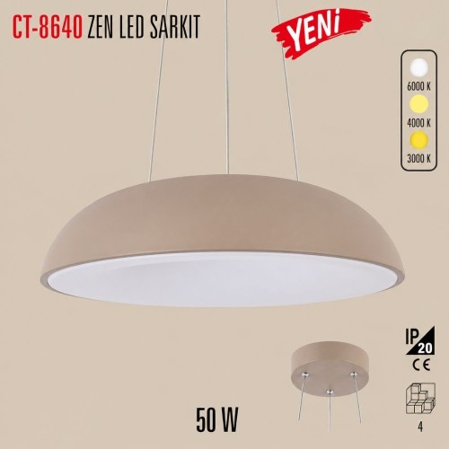 Cata Ct-8640 Zen Sarkıt Led Armatür