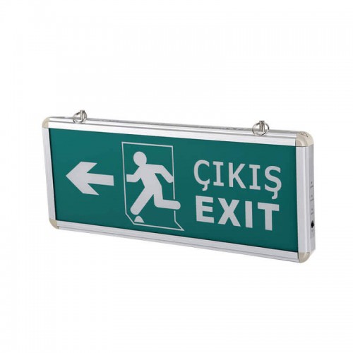 CATA - Cata Ct-9170 Exit Şarjlı Ledli Acil Çıkış Armatürü (Sağ-Sol) Yan Ok
