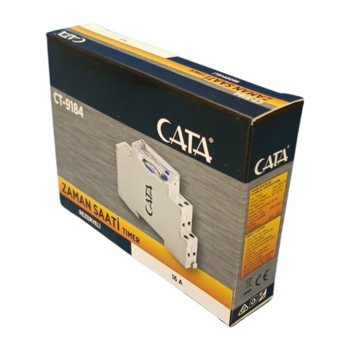 Cata Ct-9184 W Otomat Tipi Analog Zaman Saati