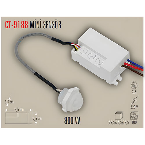 Cata Ct-9188 Mini Sensör