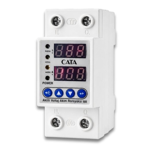 CATA - Cata Ct-9198 Akıllı Voltaj Ve Akım Koruyucu