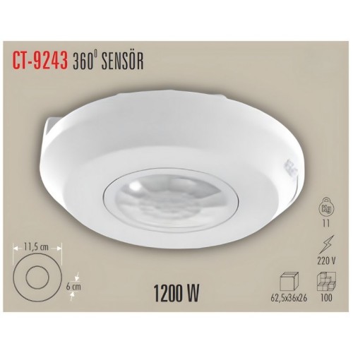 Cata Ct-9243 360 Derece Sensör