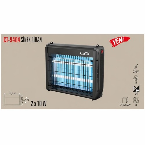Cata Ct-9404 2*10 Balastlı Sinek Armatürü