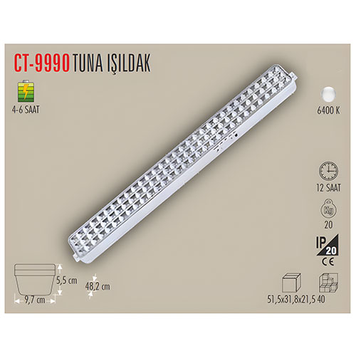 Cata Ct-9990 Tuna 90 Ledli Işıldak