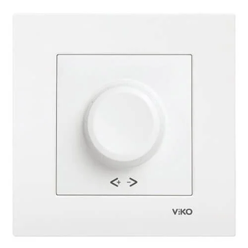VIKO - Viko Karre Dimmer 600W Beyaz - Çerçevesiz