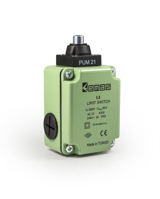 EMAS - Emas Doğrusal Hareketli Metal Pim Sınır Şalter