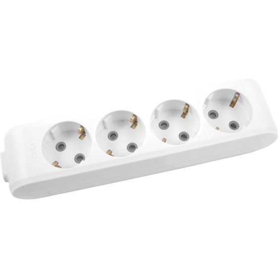 VIKO - Viko Dörtlü Grup Priz Topraklı Klemensli Çocuk Korumalı