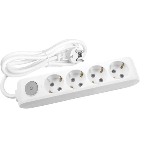 VIKO - VİKO Dörtlü Priz Anahtarlı Topraklı Çocuk Korumalı 5MT