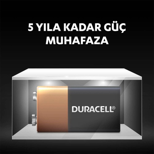 Duracell 9V Pil (1 adet)