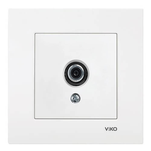 VIKO - Viko Karre TV Prizi F Konnektörlü - Çerçevesiz