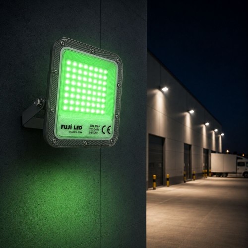 Fujiled 50W SMD Led Projektör / Yeşil