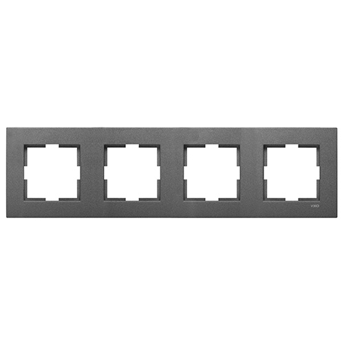 VIKO - Viko Novella Dörtlü Çerçeve Füme