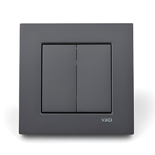 VIKO - Viko Novella Komitatör (İkili Anahtar) Füme - Çerçevesiz