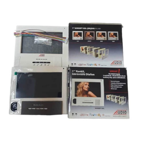 Audio Gdl 7 Renkli Görüntülü Diafon Sepette Ekstra %50 İndirim