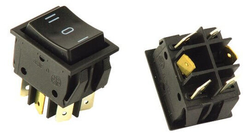 DIGER - Geniş 1-0-2 Işıksız Anahtar Kalıcı