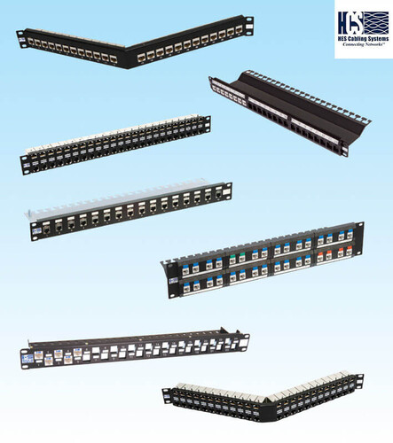 HCS 24 Port UTP Patch Panel - Boş Keystone Jack