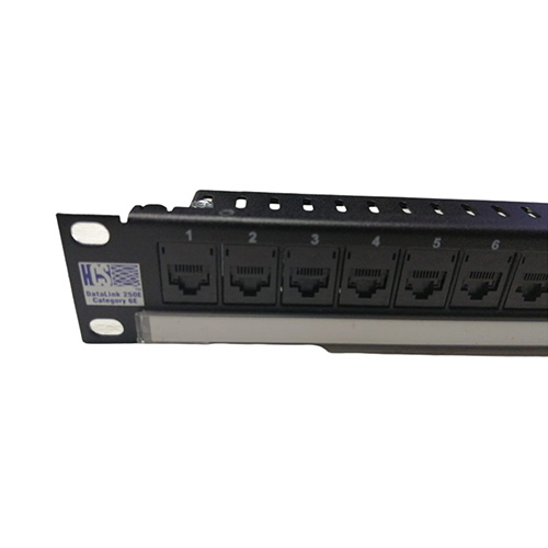 HCS 24 Port UTP Patch Panel - Boş Keystone Jack