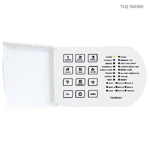 Netelsan Hırsız Alarm Sistem Paketi Kablolu