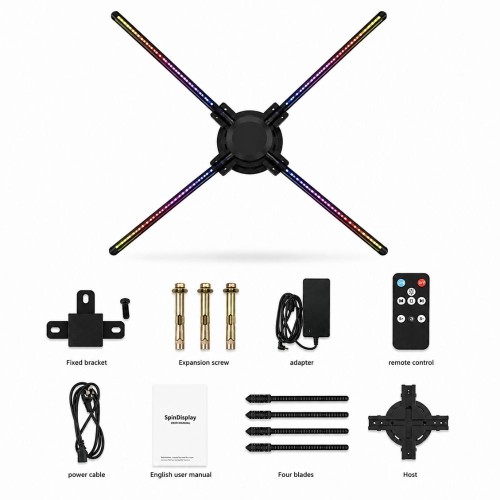 Ledrox Hologram Fan 100 Cm