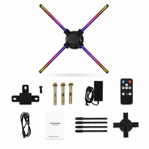 Ledrox Hologram Fan 65 Cm