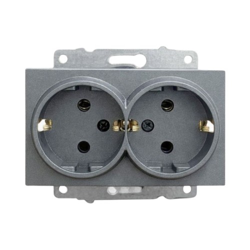 OVIVO - Ovivo Füme İkili Topraklı Priz