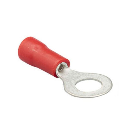 ZEYBEK - Zeybek 0,50 - 1,50 mm İzoleli Yuvarlak Kablo Ucu - M6