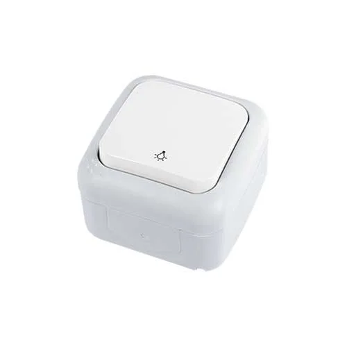 VIKO - Viko Palmiye Sıva Üstü Light Anahtar Beyaz