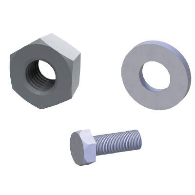 ZEYBEK - Zeybek M8 Flanşlı Somun