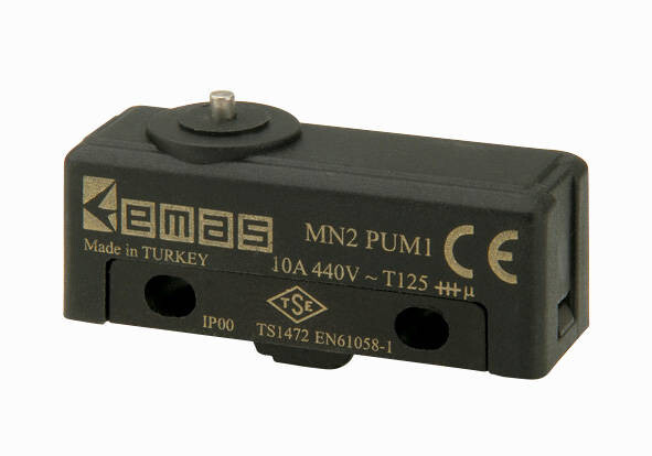 EMAS - Emas Tip 2 Plastik İnce Kısa Metal Pimli Mini Switch